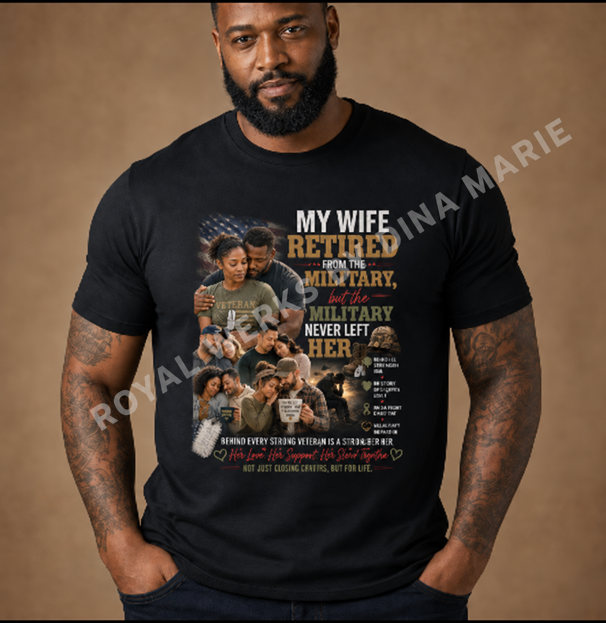 My Wife Retired From the Military, but the Military Never Left Her T-Shirt