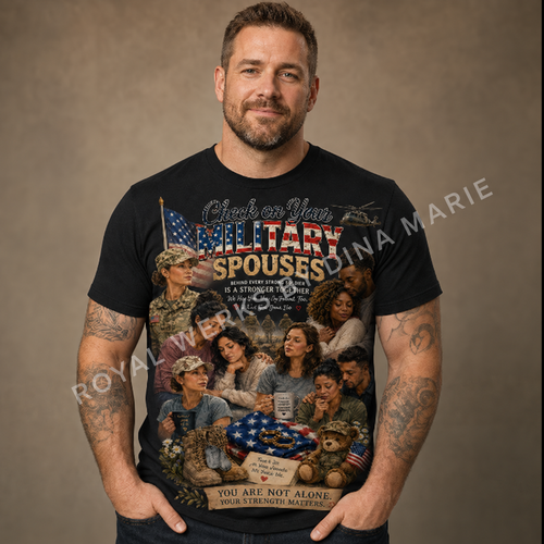 Check on Your Military Spouses T-Shirt